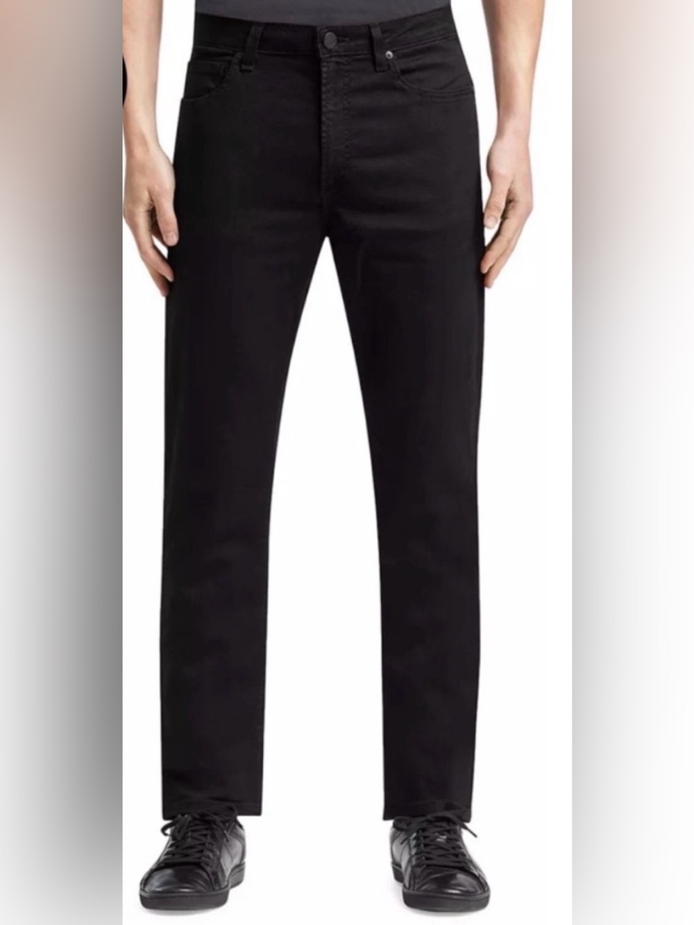 MONFRÈRE Brando Slim Straight Noir Jeans Size 29